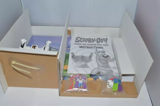 Motorisierter Scooby-Doo! Escape the Phantom Race Brettspiel - Inhalt versiegelt