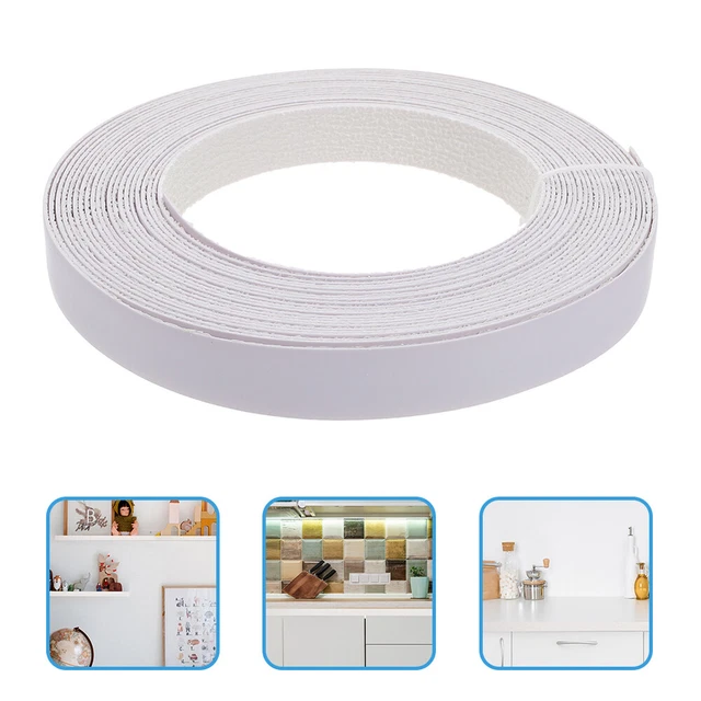 Armario de PVC bordes rayas cinta de borde de abedul joyería facial armario