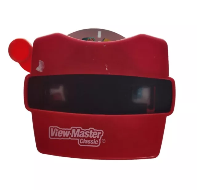 Red ViewMaster Classic 3D Viewer Mattel View Master