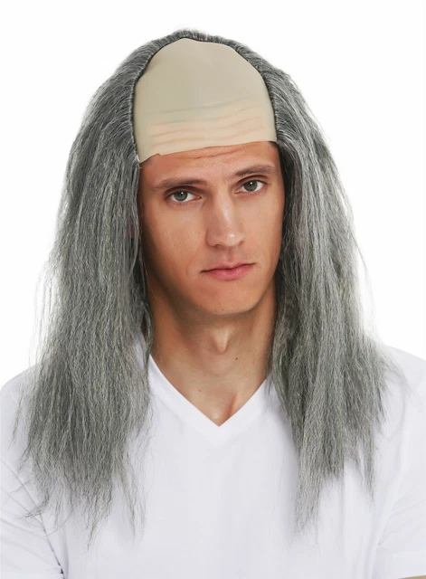 WIG ME UP Peluca Rubia Ondulada De Carnaval – Raya En Medio Y Largo Estilo Gigoló – Flexible Y Cómoda Para Adultos – Ideal Para Halloween, Fiestas Y Disfraces De Cantante
