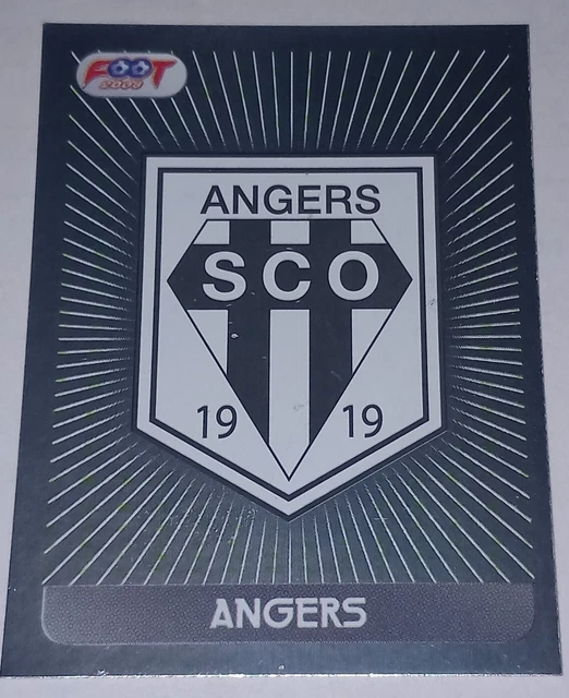 Sticker Cromos Panini Foot 2008 Ecusson Escudo Angers Sco #527