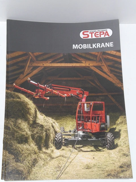 Stepa Logo STEPA MOBILE CRANE brochure from 07/2022 (5399) £3.83 - PicClick UK