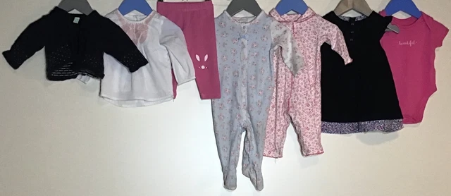 Baby Girls Bundle Clothes Age 3-6 Months  JoJo Maman Bebe M&S George
