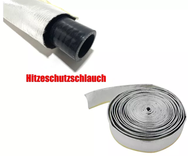 1M HITZESCHUTZ SCHLAUCH 10mm ID AN6 Fiberglas Silikon Scheuerschutz  Kabelschutz EUR 11,90 - PicClick DE