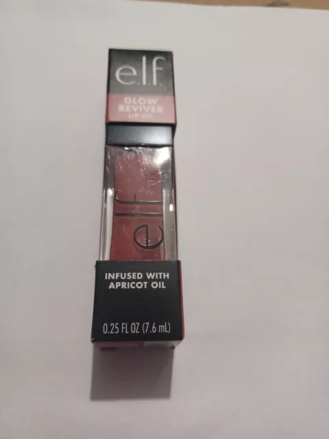 Elf Glow Reviver Lippenöl angereichert mit Aprikosenöl Rose Neid Neu