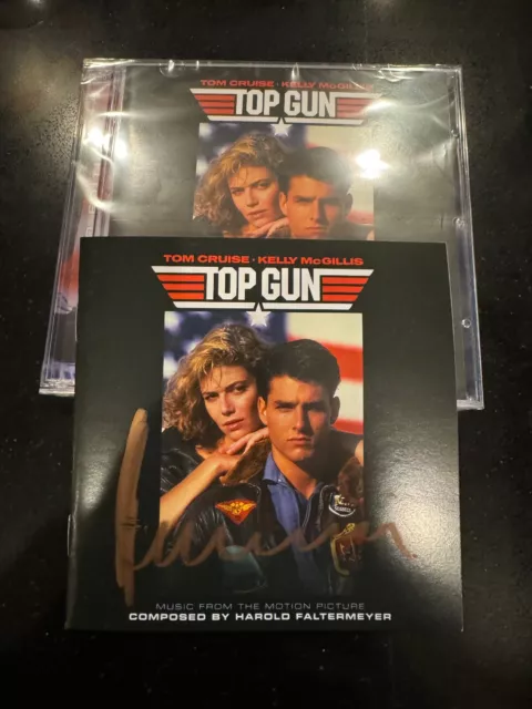 Top Gun (1986) Complete Score 2CDs / signed by Harold Faltermeyer / Remastered!!