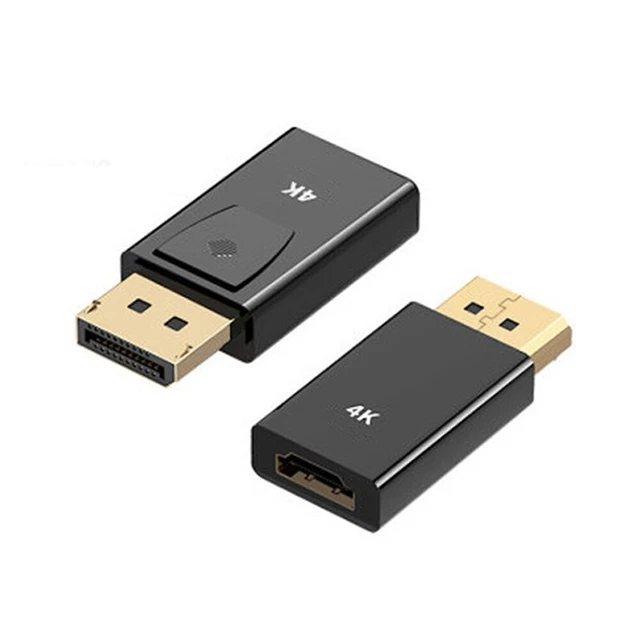 1pcs 4K Display Port To Adapter Converter Male DP To Female HD TV new