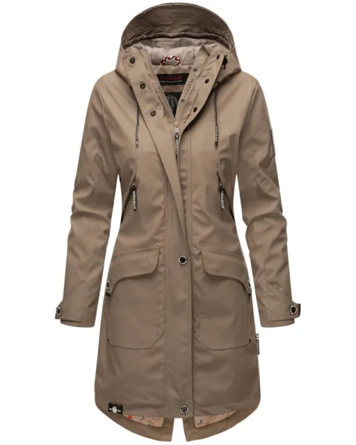 Giacca di transizione donna outdoor cappotto parka giacca funzionale talpa 3XL R591 R15-A