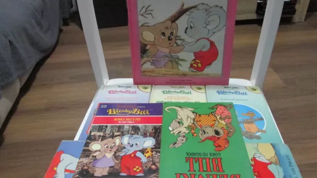 8 X Vintage BLINKY BILL Young Australia Books Yoram Gross DOROTHY WALL ON SALE