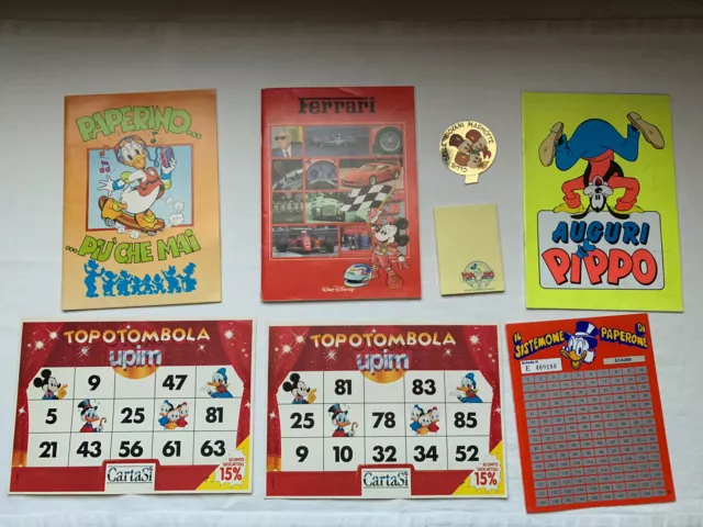 Disney Anni 80-90 Albums E Gadgets