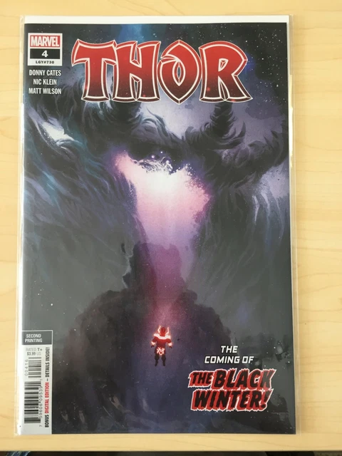 Thor #4 2Nd Printing Second Klein Variant 2020 Marvel Nm T24N