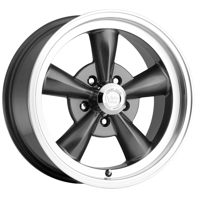 Vision 141 Legend 5 17x9 5x4.5" +25mm Gunmetal Wheel Rim 17" Inch