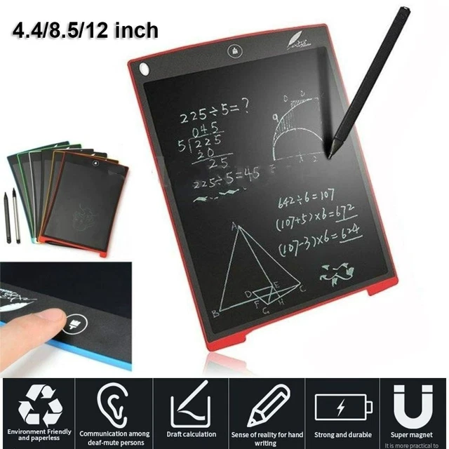 LCD Digital Educación Temprana Tablero de Dibujo Bloc de Bocetos Wordpad Tablet de Escritura