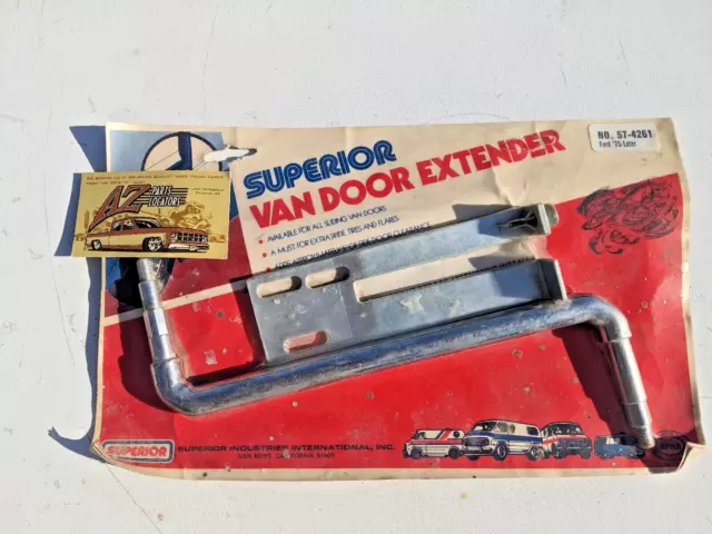 VINTAGE NOS SUPERIOR FORD VAN SLIDING DOOR EXTENDER 1975-1991 Econoline 1976 VINTAGE NOS SUPERIOR FORD VAN SLIDING DOOR EXTENDER 1975-1991 Econoline 1976