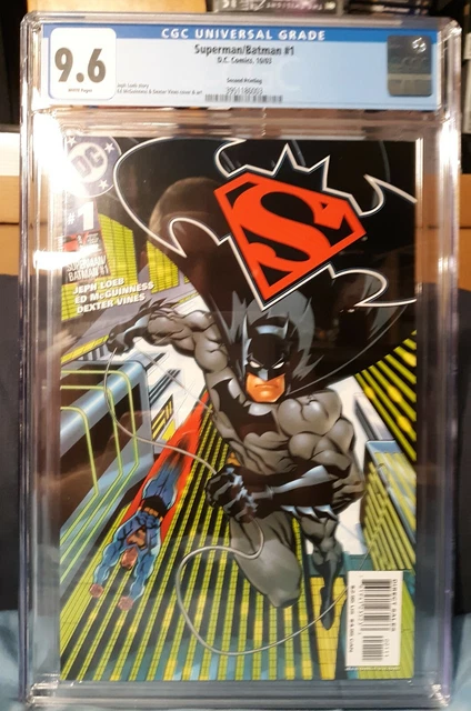 Superman/Batman #1 CGC 9.6 JEPH LOEB ED MCGUINNESS