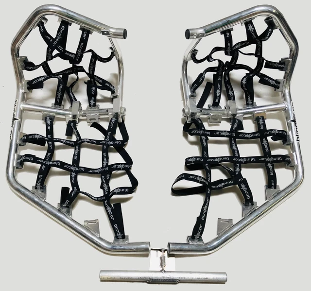Blingstar Factory Series Nerf Bars Polished Yamaha YFZ450 YFZ 450 2004-2013