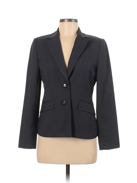 Amanda Smith Women Gray Blazer 6 Petites
