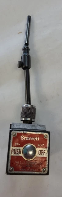 STARRETT Magnetic Base Indicator Holder No. 657