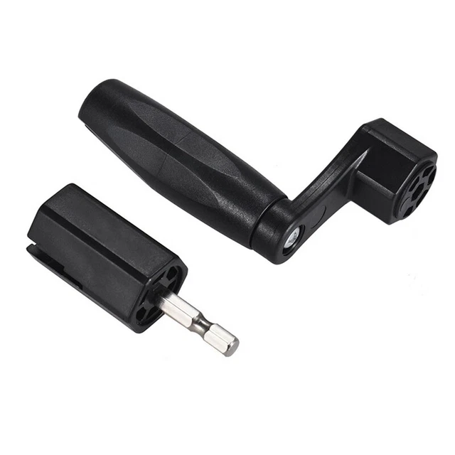 STRING WINDER 2-IN-1 String Button Winder for Electric/Manual Guitar ...