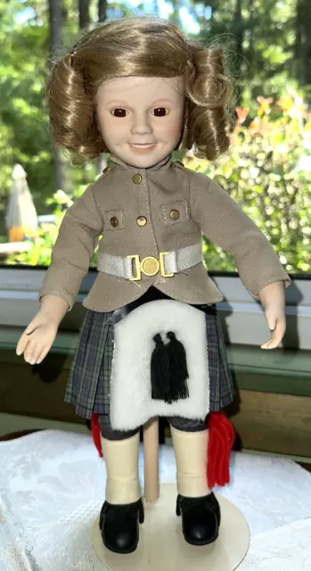 Danbury Mint Dolls of the Silver Screen Shirley Temple Wee Willie Winkie 1986