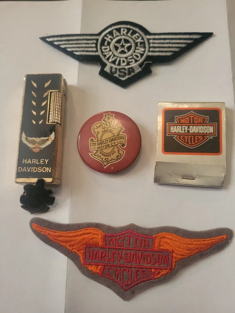 vintage harley davidson patches
