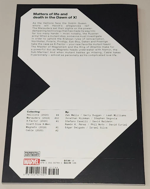 DAWN OF X VOLUME 12  (Marvel 2020 TPB SC GN TP ~ Hellions X-Men X-Factor) 2