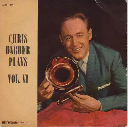 Chris Barber's Jazz Band - Chris Barber Plays Vol 7" EP Vinyl Sch