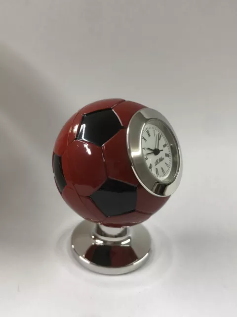 Orologio da Tavolo Milan Calcio Pallone Soccer watch collection idea regalo love