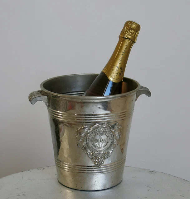 ANCIEN SEAU A Champagne Argit Made In France / Collection / Rafraichisseur EUR 49,90 - FR
