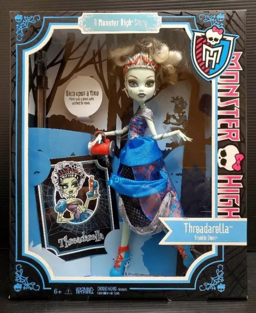 Monster High Scarily Ever After Frankie Stein Threadarella Doll New