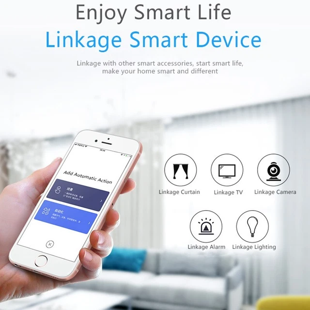 EFFICIENT MOTION DETECTION ESPHome Sensor Easy Installation Plastic