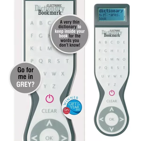 Electronic Dictionary Bookmark English