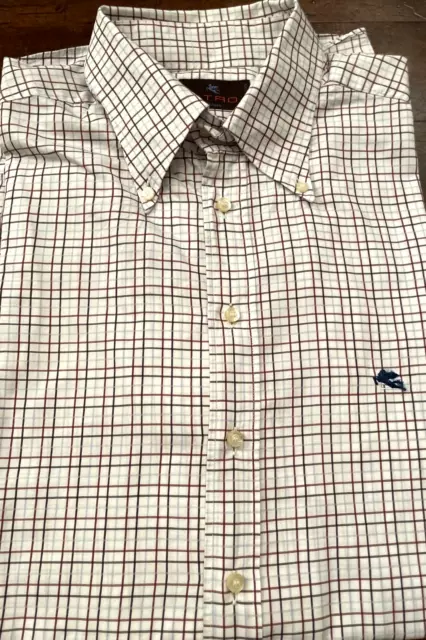 Camicia tempo libero ETRO in cotone a maniche lunghe Taglia 45