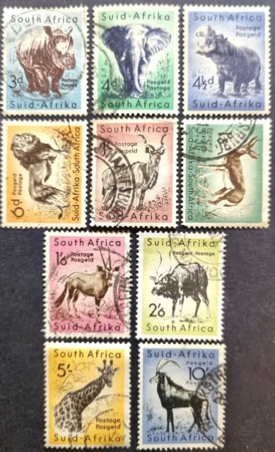 SOUTH AFRICA 1954 Good C/Set of Used Stamps as Per Photos
