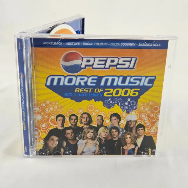 Pepsi More Music - The Best Of 2006 CD 2-Disc Set (A09) Nickelback / Westlife