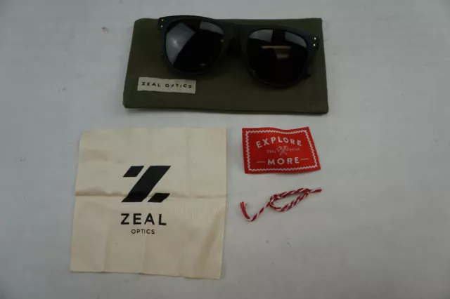 Zeal Sunglasses Frame Black Matte Full Rim