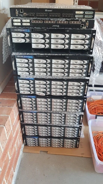 AVID UNITY MEDIA Engine/ over 60TB's Fiber Storage.Fully Operational or ...