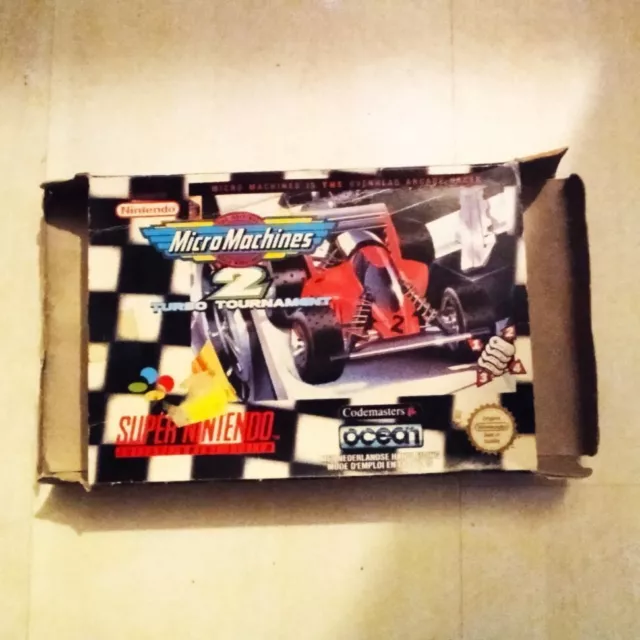 Micro Machines 2 Super Nintendo Snes Francais Fah