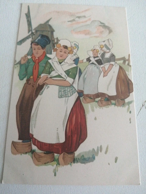 Costumi Cartoline Olandesi