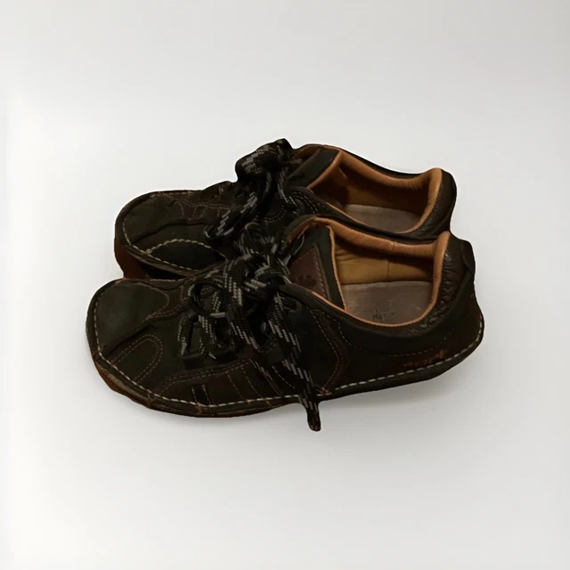 Ladies The ART Company -Chunky Art Shoes- Black Leather Trainers Size UK 6 eur39