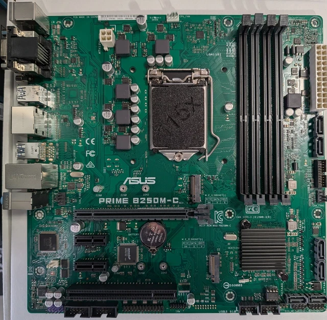 ASUS - Intel Core i5 7500 ・ ASUS PRIME B250M-A ASUS Prime B250M-A LGA1151 DDR4 HDMI DVI VGA M.2 B250 mATX