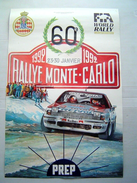 Affiche Originale Vintage Rallye International De Camping-Caravaning Canada 1992 - Québec, Format Moyen