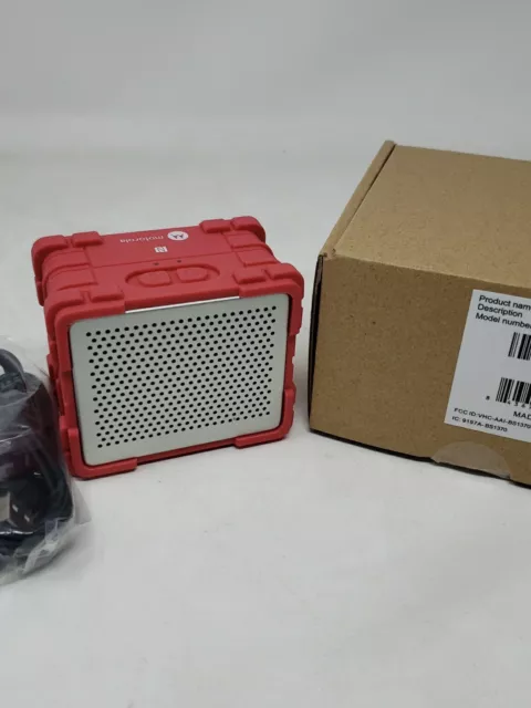 Motorola MS350 Wave Bluetooth Speaker - Red