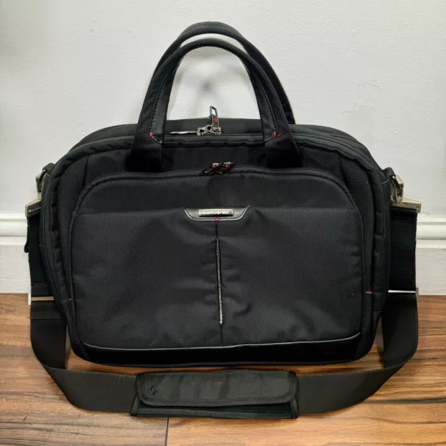 Samsonite Pro-DLX 3 Large Laptop Bag Expandable Briefcase Black 16” inch Cabin