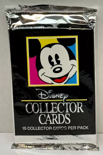 Disney Collector Cards Series 1 Vintage Card Pack Sealed Pack Impel 1991