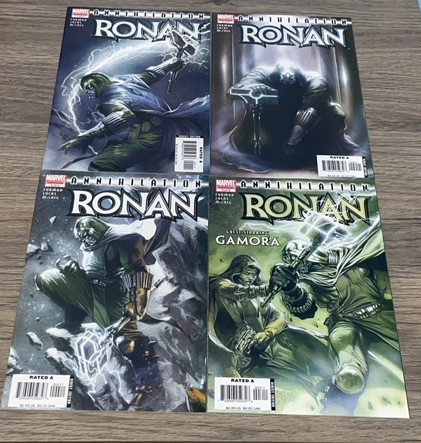 Marvel Comic lot Annihilation Ronan 1 -4 NM- 2006 Complete Limited Series! MCU Marvel Comic lot Annihilation Ronan 1 -4 NM- 2006 Complete Limited Series! MCU