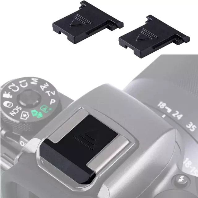 2 PCS  Hot Shoe Cover Protector Cap Canon EOS R100 R5 R6 R RP 90D 80D 850D 6DM2