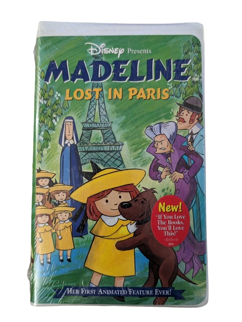 WALT DISNEY MADELINE Lost In Paris (VHS) Clamshell £2.29 - PicClick UK