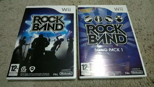 Lot Complet Du Jeu Rockband Pour Nintendo Wii - Instruments Et Jeux - Bon état