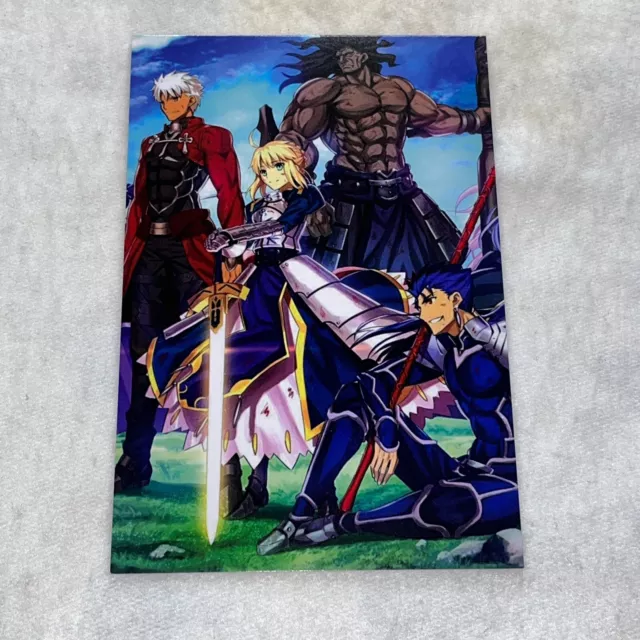 Anime Saber Fate Stay Night Mini Poster 6x4 Picture